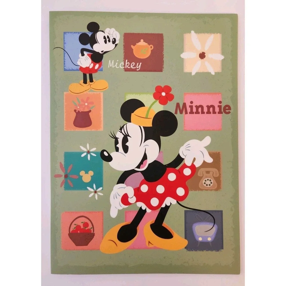 Disney Mickey Minnie Mouse Vtg Photo Album Set of 5 Japan Fujicolor RARE 240 Pkt